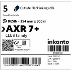 ARMOR AXR 7 RESIN Thermal Transfer